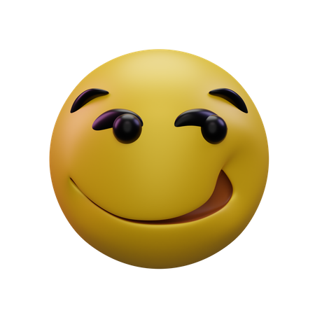 Souriant  3D Icon