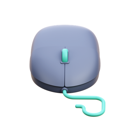 Souris  3D Icon