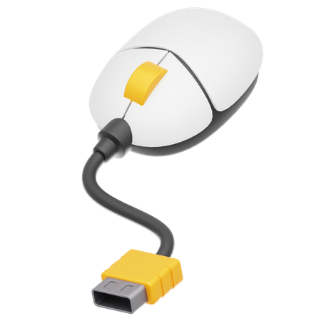 Souris  3D Icon