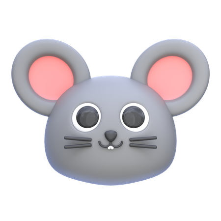 Souris  3D Icon