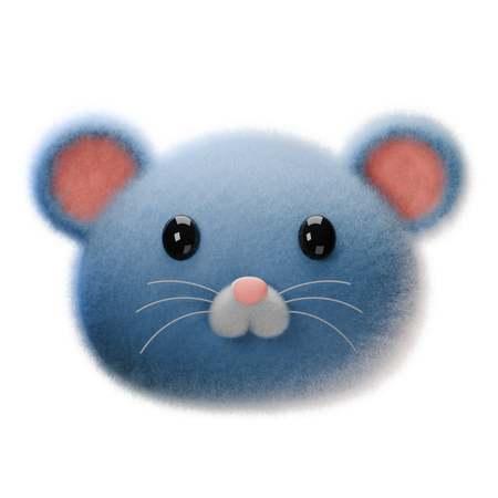 Souris  3D Icon
