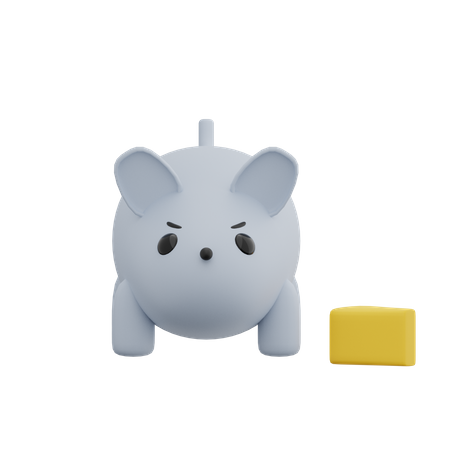 Souris  3D Icon