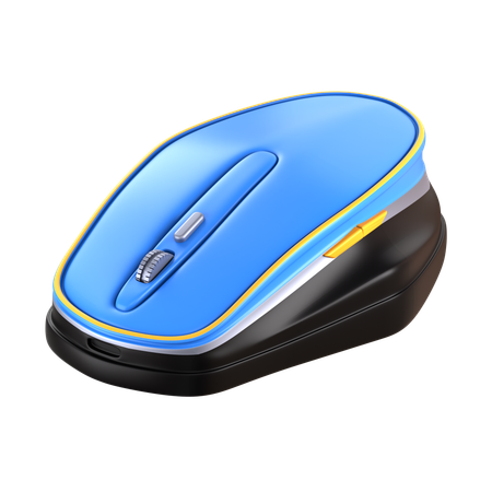 Souris sans fil  3D Icon