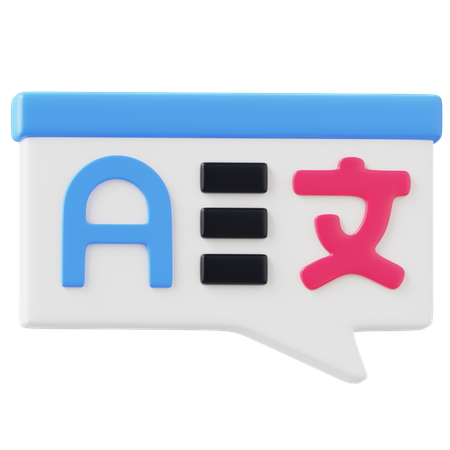 Les sous-titres  3D Icon