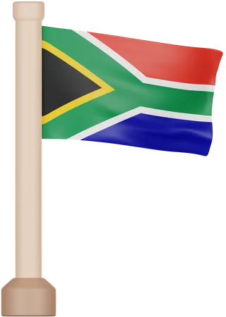 South Africa Flag  3D Icon