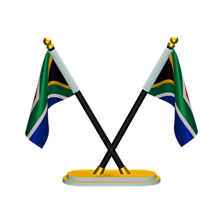 South Africa Flag  3D Icon