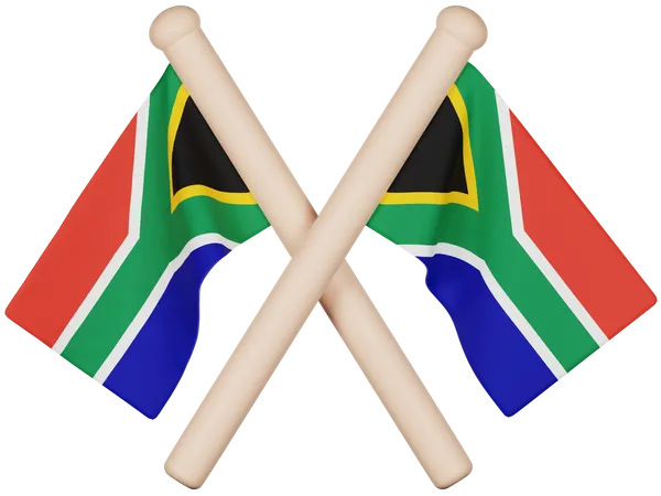 South Africa Flag  3D Icon