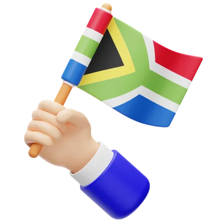 South Africa Flag  3D Icon