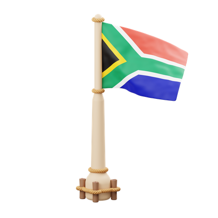 South Africa Flag 3D Icon