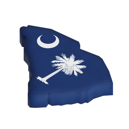 South carolina  3D Icon