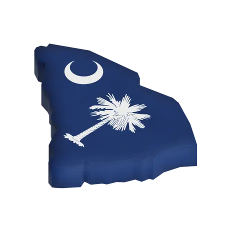South carolina  3D Icon