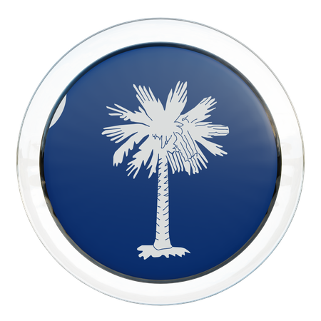 South Carolina Flag  3D Flag