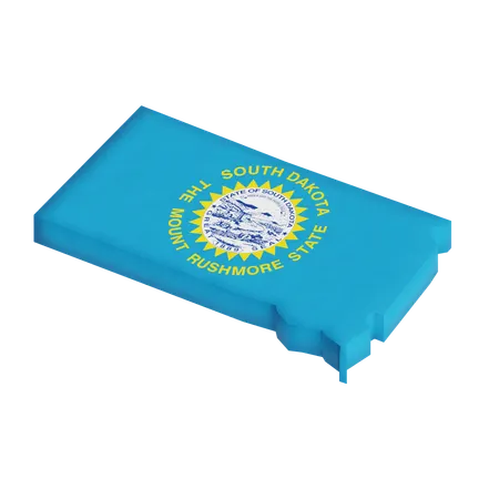 South Dakota  3D Icon