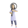 magnifying glass 3d icon