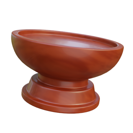 South korea traditional bowl  3D Icon