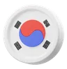 South Korean Country Flag