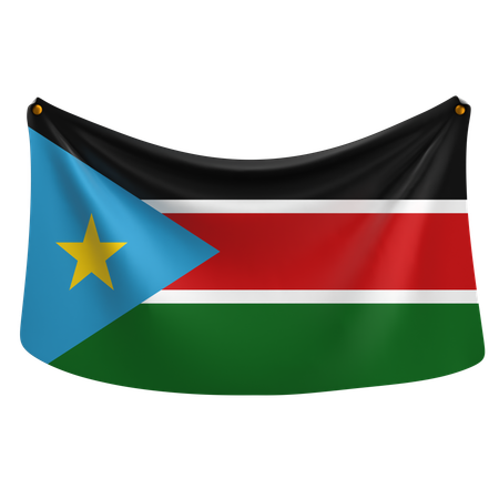 South sudan  3D Icon