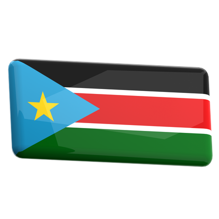 South sudan  3D Icon