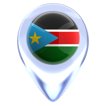 South sudan  3D Icon