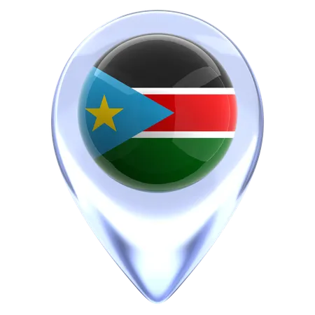 South sudan  3D Icon