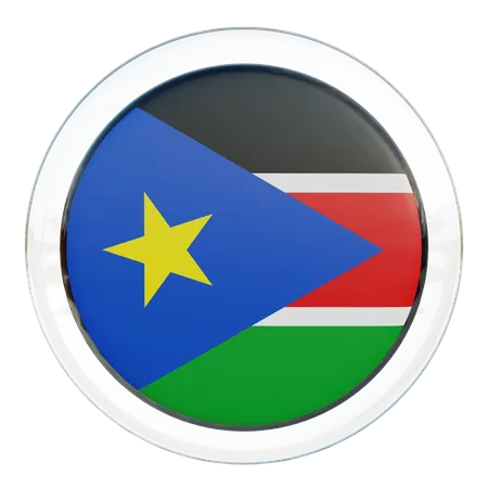 South Sudan Flag  3D Flag