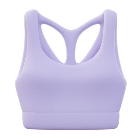 Soutien-gorge d'exercice femmes  3D Icon