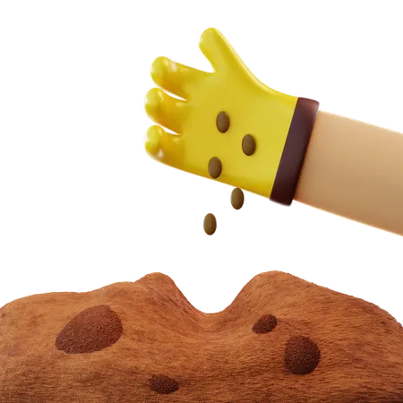 Sowing Seeds  3D Icon