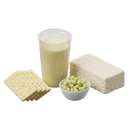 Soy Foods  3D Icon