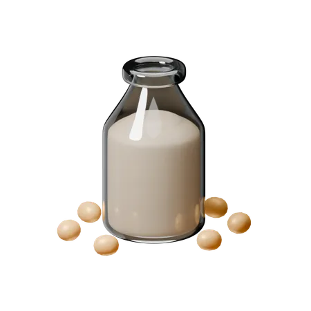 Soy milk  3D Icon