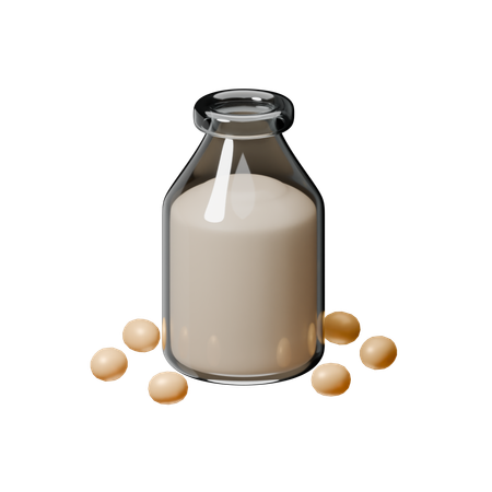 Soy Milk  3D Icon