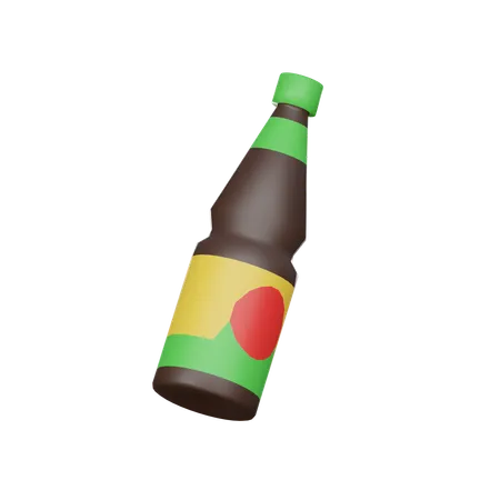 Soy sauce  3D Icon