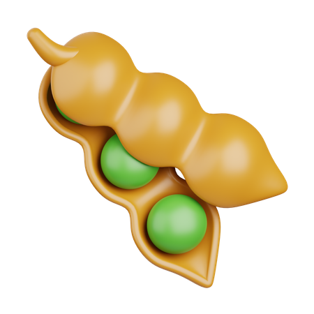 Soybean  3D Icon