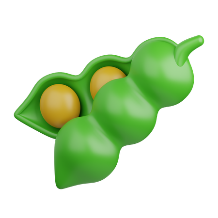 Soybean  3D Icon