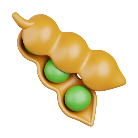 Soybean  3D Icon