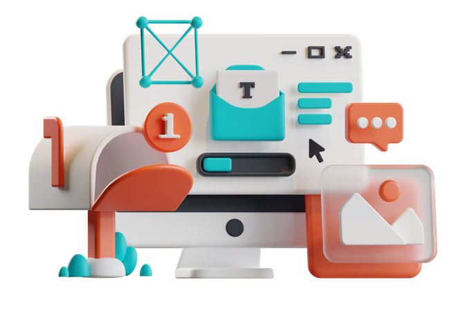 Soziale Kommunikation  3D Icon