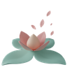 lotus flower 3d