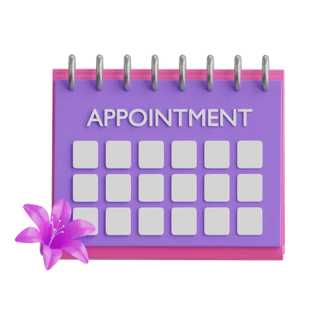 Spa Appointment  3D Icon