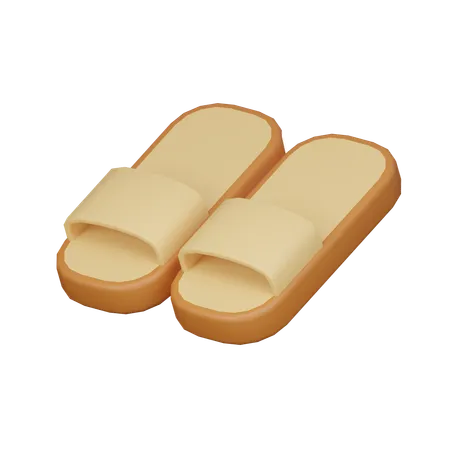 Sandals 3 D Icon 3D Icon