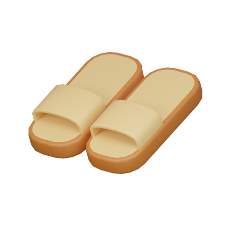 Spa Sandals  3D Icon