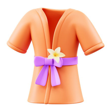 Spa Suit  3D Icon