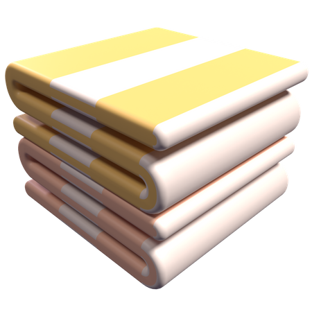 Spa Towel  3D Icon