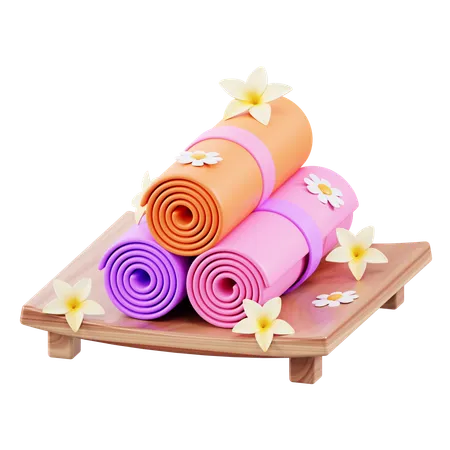 Spa Towel  3D Icon