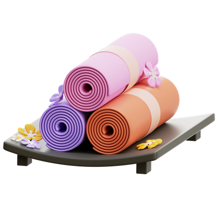 Spa Towel  3D Icon