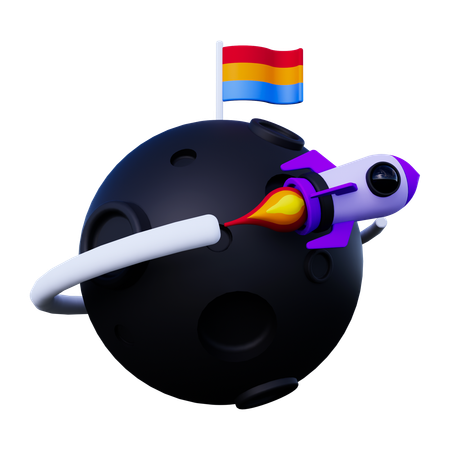 Space  3D Icon