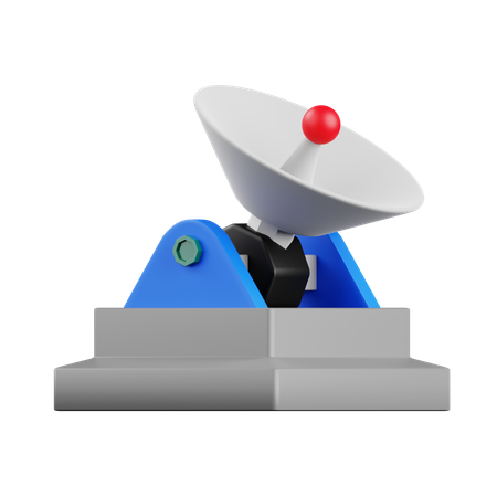 Space Antenna  3D Icon