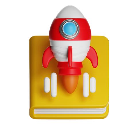 Space Book  3D Icon