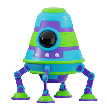 Space Capsule  3D Icon