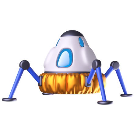 Space Capsule  3D Icon