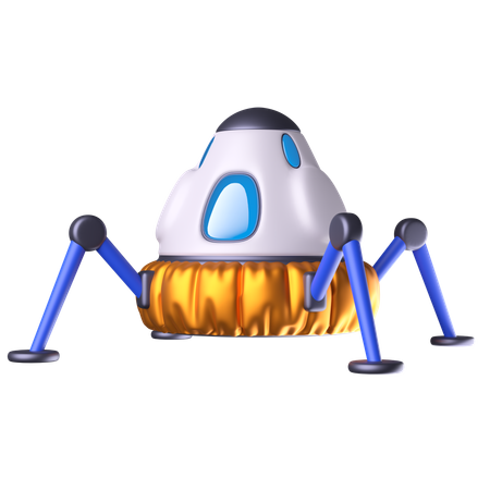 Space Capsule  3D Icon