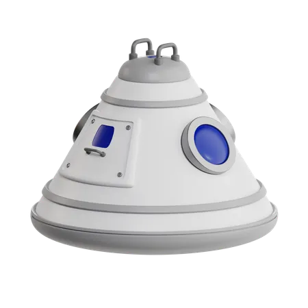 Space Capsule  3D Icon